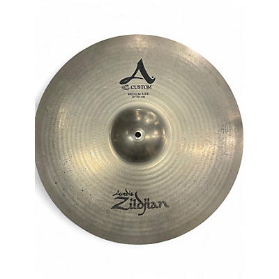 Used Zildjian 20in A Custom Medium Ride Cymbal