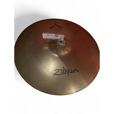 Used Zildjian 20in A Custom Medium Ride Cymbal