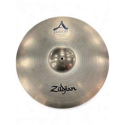 Used Zildjian 20in A Custom Medium Ride Cymbal