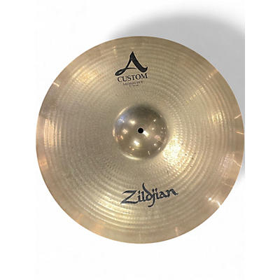 Used Zildjian 20in A Custom Medium Ride Cymbal