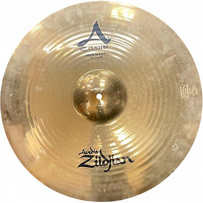 Used Zildjian 20in A Custom Ride Cymbal