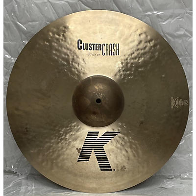 Zildjian Used Zildjian 20in K Cluster Crash Cymbal