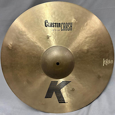 Zildjian Used Zildjian 20in K Cluster Crash Cymbal