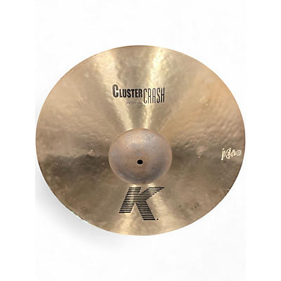Used Zildjian 20in K Cluster Crash Cymbal
