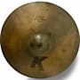 Used Zildjian 20in K Custom Dry Ride W Rivets Cymbal 40