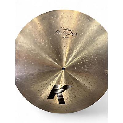 Used Zildjian 20in K Custom Flat Top Ride Cymbal