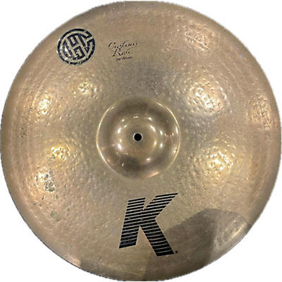 Zildjian Used Zildjian 20in K Custom Ride Brilliant Cymbal