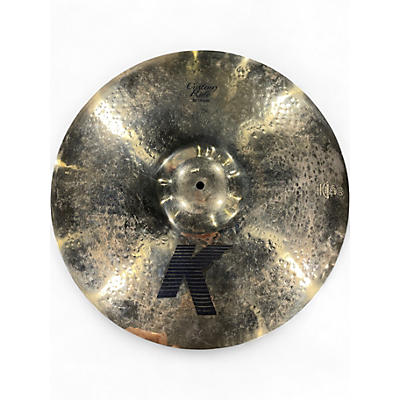 Used Zildjian 20in K Custom Ride Brilliant Cymbal