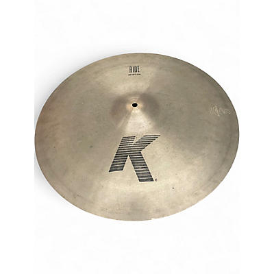 Used Zildjian 20in K Custom Ride Brilliant Cymbal