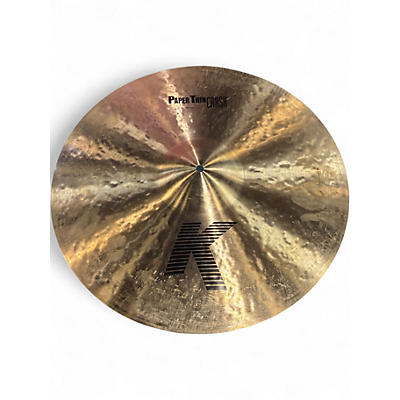 Used Zildjian 20in K Paper Thin Crash Cymbal