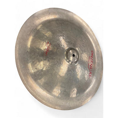 Used Zildjian 20in Oriental China Trash Cymbal