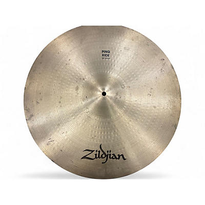 Used Zildjian 20in Ping Ride Cymbal