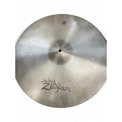 Used Zildjian 20in Ping Ride Cymbal