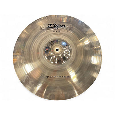 Used Zildjian 20in Primitive A Custom Crash Cymbal