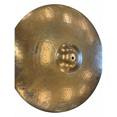 Used Zildjian 20in k custom ride Cymbal