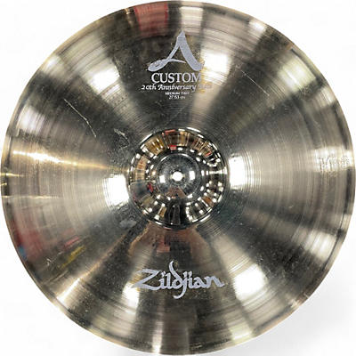 Used Zildjian 21in A Custom 20th Anniversary Ride Cymbal