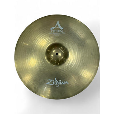 Used Zildjian 21in A Custom 20th Anniversary Ride Cymbal