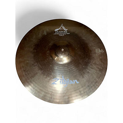 Used Zildjian 21in A Custom 20th Anniversary Ride Cymbal