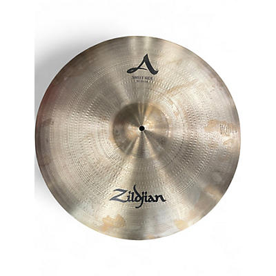 Used Zildjian 21in A Series Sweet Ride Cymbal