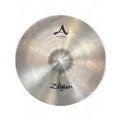 Used Zildjian 21in A Series Sweet Ride Cymbal