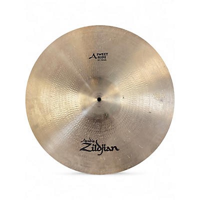 Used Zildjian 21in A Series Sweet Ride Cymbal