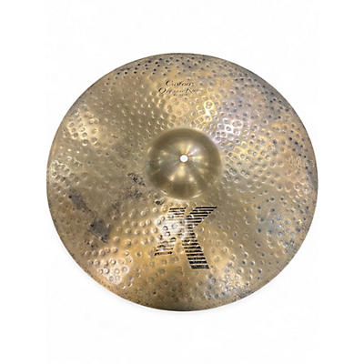Used Zildjian 21in K CUSTOM ORGANIC RIDE Cymbal