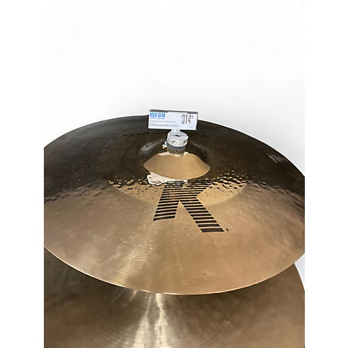 Zildjian Used Zildjian 21in K Custom Hybrid Ride Cymbal 41