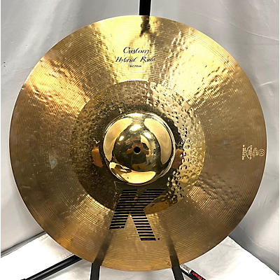 Zildjian Used Zildjian 21in K Custom Hybrid Ride Cymbal