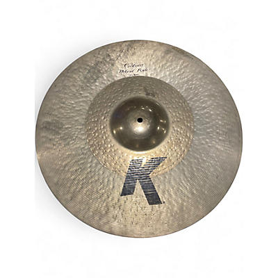 Used Zildjian 21in K Custom Hybrid Ride Cymbal