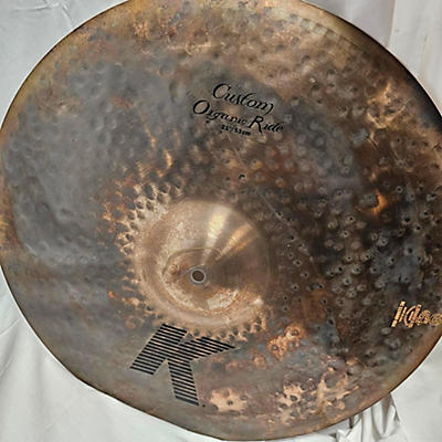 Zildjian Used Zildjian 21in K Custom Organic Ride Cymbal