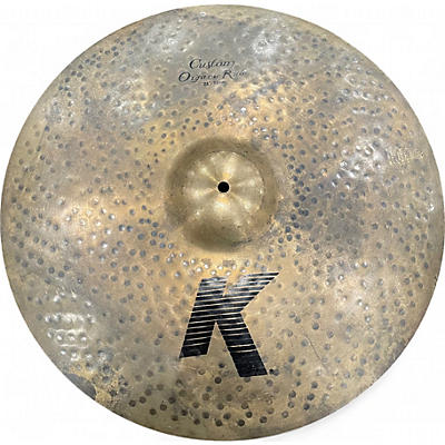 Zildjian Used Zildjian 21in K Custom Organic Ride Cymbal