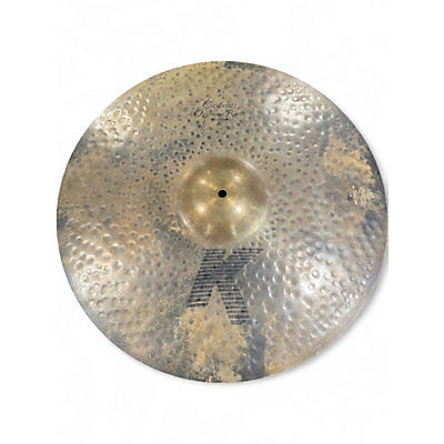 Used Zildjian 21in K Custom Organic Ride Cymbal