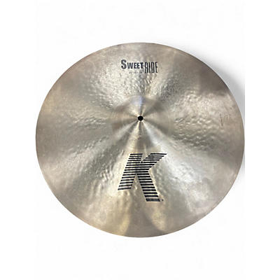 Used Zildjian 21in K Sweet Ride Cymbal