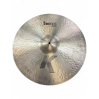 Used Zildjian 21in K Sweet Ride Cymbal