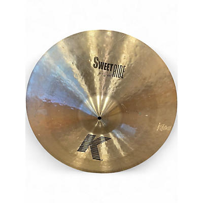 Used Zildjian 21in K Sweet Ride Cymbal