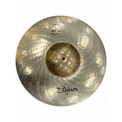Used Zildjian 21in Z Custom Mega Bell Ride Cymbal