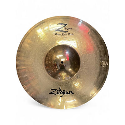 Used Zildjian 21in Z Custom Mega Bell Ride Cymbal