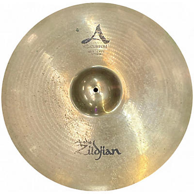 Zildjian Used Zildjian 22in A Custom Medium Ride Cymbal