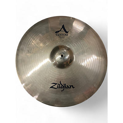 Used Zildjian 22in A Custom Ping Ride Cymbal