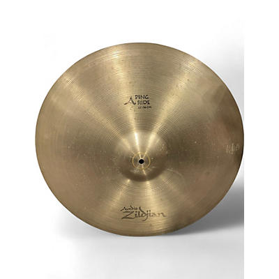 Zildjian Used Zildjian 22in A PING RIDE Cymbal