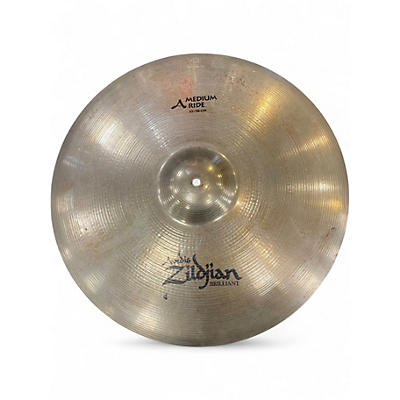 Used Zildjian 22in A Series Medium Ride Brilliant Cymbal