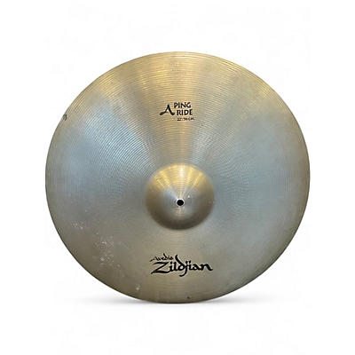 Used Zildjian 22in A Series Ping Ride Cymbal