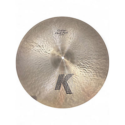 Used Zildjian  22in K CUSTOM DARK RIDE Cymbal
