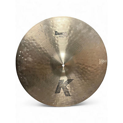 Used Zildjian 22in K Medium Dark Ride Cymbal