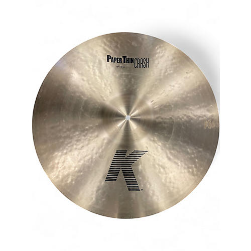 Used Zildjian 22in K PAPER THIN CRASH Cymbal 42