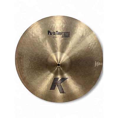 Used Zildjian 22in K Paper Thin Cymbal