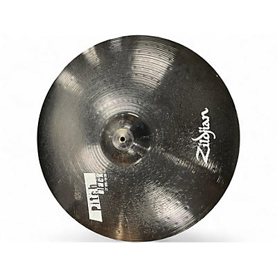 Used Zildjian 22in PITCH BLACK RIDE Cymbal