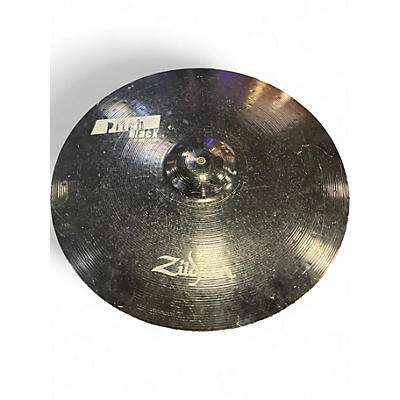Used Zildjian 22in PITCH BLACK RIDE Cymbal