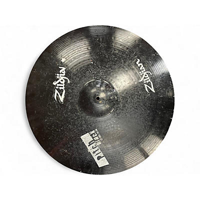 Used Zildjian 22in Pitch Black  Cymbal
