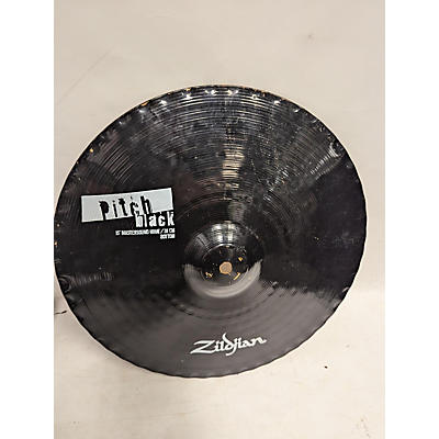 Zildjian Used Zildjian 22in Pitch Black Ride Cymbal